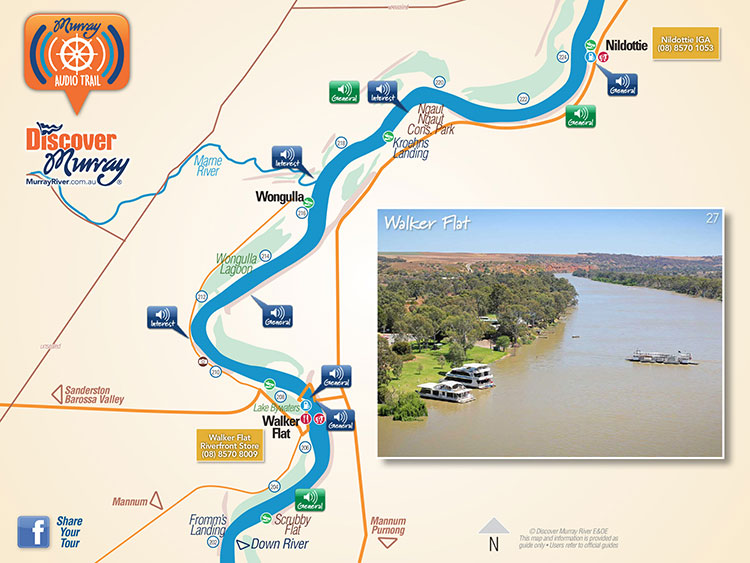 Murray River Self Guided Audio Tour - Mannum to Swan Reach ebook