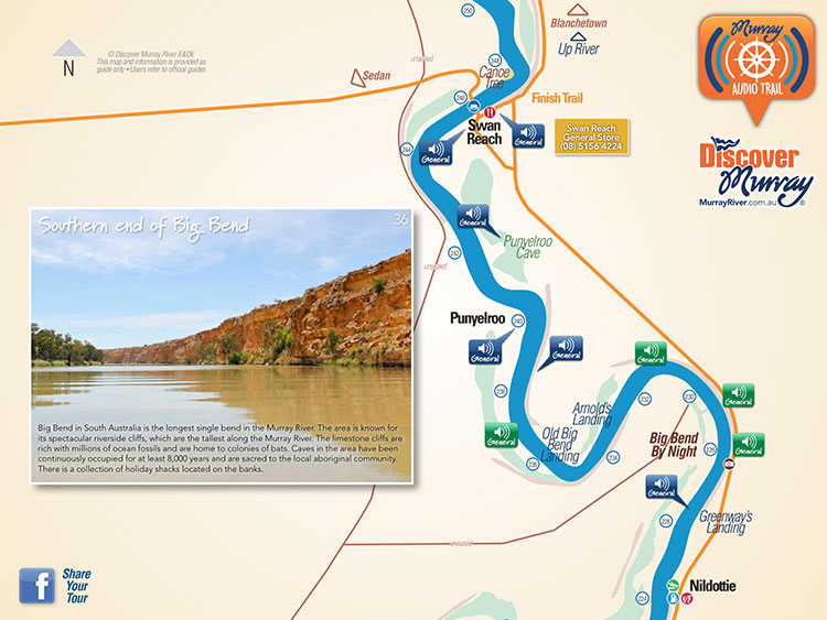Murray River Self Guided Audio Tour - Mannum to Swan Reach ebook