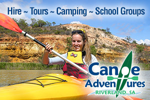 Canoe Adventures - Riverland logo