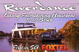 Riverdance Houseboat logo