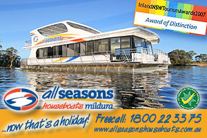 All Seasons Houseboats logo