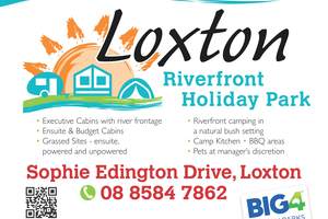 Loxton Riverfront Holiday Park logo