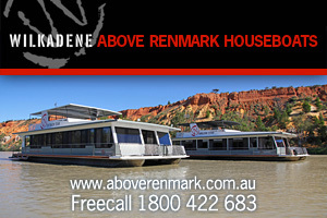 Above Renmark Houseboats