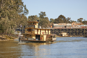 Murray River Paddlesteamers, Echuca logo