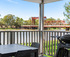 Personal deck with riverfront views & WebberQ