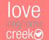Love Langhorne Creek logo