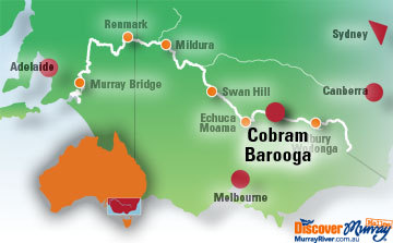 Cobram Map