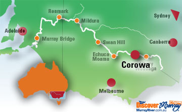 Map of Corowa