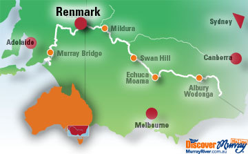 Map of Renmark