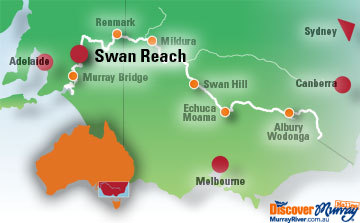 Swan Reach Map