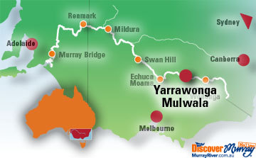 Map of Mulwala