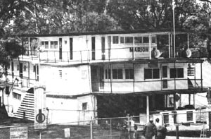 1964 to 1994. The Marion as a static museum in the Mannum Dock.