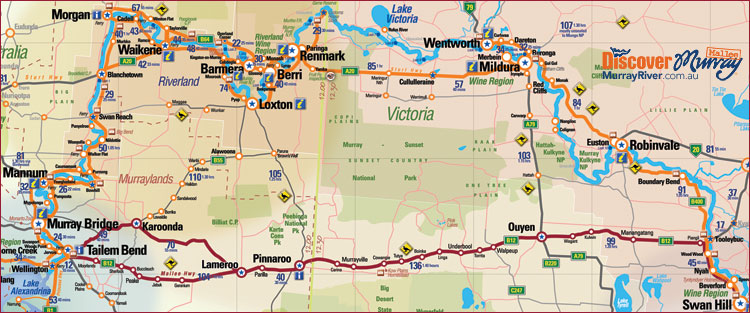 Map of the Murray Mallee region