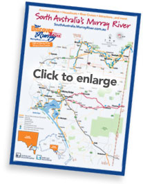 South Australian Murray River Map